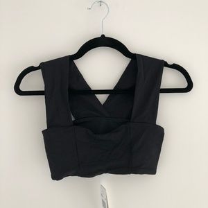 L*Space Parker Top - Black Bikini Top
